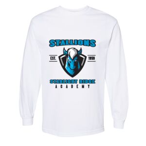 Unisex Heavyweight Cotton Long Sleeve Tee Thumbnail