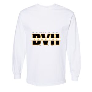 Unisex Heavyweight Cotton Long Sleeve Tee Thumbnail
