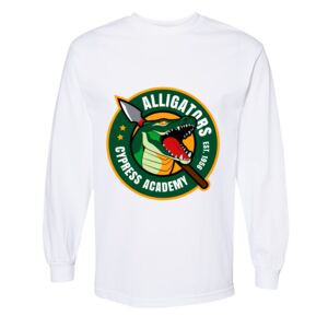 Unisex Heavyweight Cotton Long Sleeve Tee Thumbnail