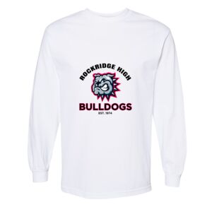 Unisex Heavyweight Cotton Long Sleeve Tee Thumbnail