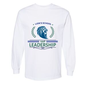 Unisex Heavyweight Cotton Long Sleeve Tee Thumbnail