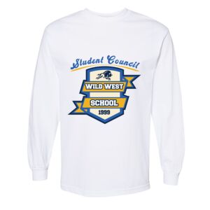 Unisex Heavyweight Cotton Long Sleeve Tee Thumbnail