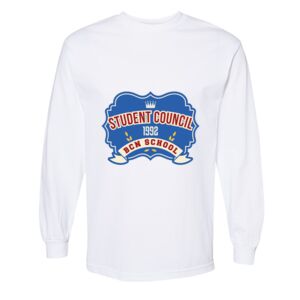 Unisex Heavyweight Cotton Long Sleeve Tee Thumbnail