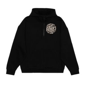 Unisex Drop Shoulder Scuba 1/2 Zip Hoodie  Thumbnail