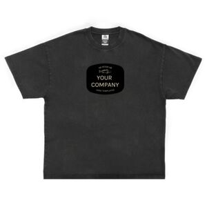 Unisex Super Heavy Oversized Tee  Thumbnail