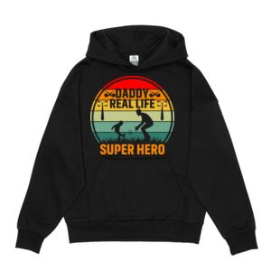 Unisex Drop Shoulder Pullover Hoodie Thumbnail