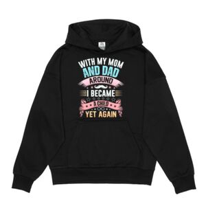 Unisex Drop Shoulder Pullover Hoodie Thumbnail