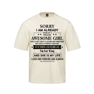 Urban Heavyweight Drop Shoulder Cotton T-Shirt Thumbnail