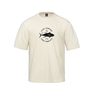 Urban Heavyweight Drop Shoulder Cotton T-Shirt Thumbnail