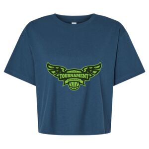 Women's Fine Jersey Boxy Tee Thumbnail