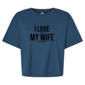 Women's Fine Jersey Boxy Tee Thumbnail