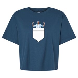 Women's Fine Jersey Boxy Tee Thumbnail