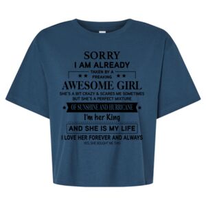Women's Fine Jersey Boxy Tee Thumbnail