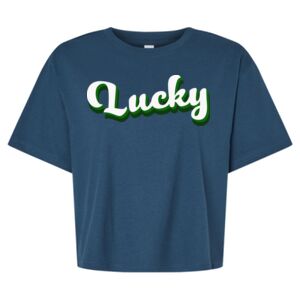 Women's Fine Jersey Boxy Tee Thumbnail