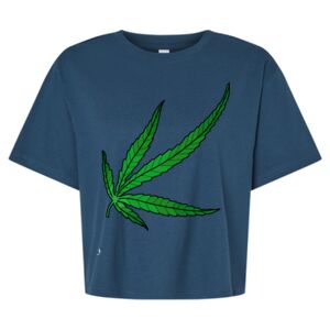 Women's Fine Jersey Boxy Tee Thumbnail