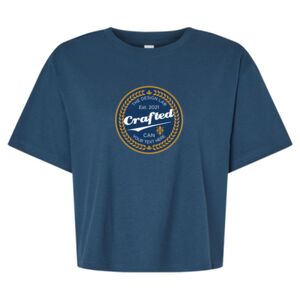 Women's Fine Jersey Boxy Tee Thumbnail