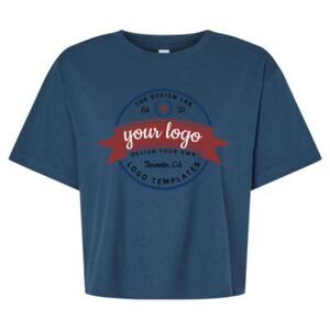 Women's Fine Jersey Boxy Tee Thumbnail