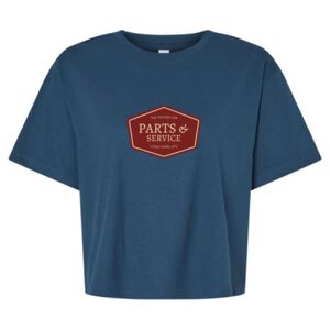 Women's Fine Jersey Boxy Tee Thumbnail