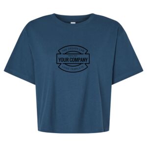 Women's Fine Jersey Boxy Tee Thumbnail