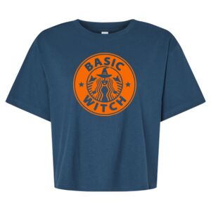 Women's Fine Jersey Boxy Tee Thumbnail