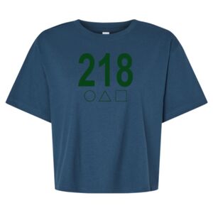 Women's Fine Jersey Boxy Tee Thumbnail