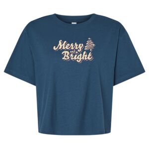 Women's Fine Jersey Boxy Tee Thumbnail