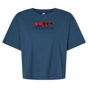 Women's Fine Jersey Boxy Tee Thumbnail