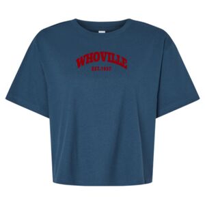 Women's Fine Jersey Boxy Tee Thumbnail