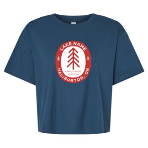 Women's Fine Jersey Boxy Tee Thumbnail