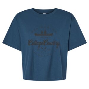 Women's Fine Jersey Boxy Tee Thumbnail