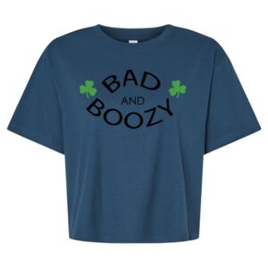 Women's Fine Jersey Boxy Tee Thumbnail