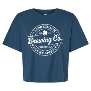 Women's Fine Jersey Boxy Tee Thumbnail