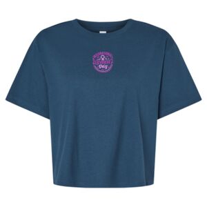 Women's Fine Jersey Boxy Tee Thumbnail