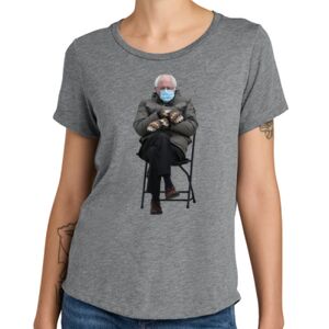 Women's Relaxed Tri Blend Scoop Neck Tee Thumbnail