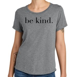 Women's Relaxed Tri Blend Scoop Neck Tee Thumbnail