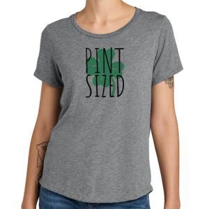 Women's Relaxed Tri Blend Scoop Neck Tee Thumbnail