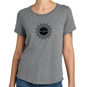 Women's Relaxed Tri Blend Scoop Neck Tee Thumbnail