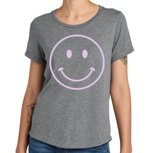 Women's Relaxed Tri Blend Scoop Neck Tee Thumbnail
