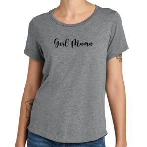 Women's Relaxed Tri Blend Scoop Neck Tee Thumbnail