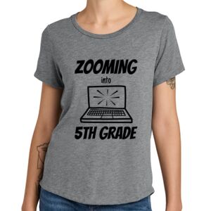 Women's Relaxed Tri Blend Scoop Neck Tee Thumbnail