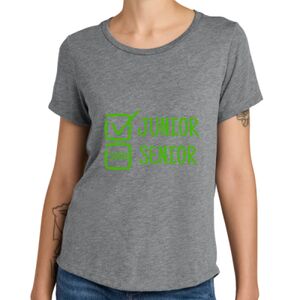 Women's Relaxed Tri Blend Scoop Neck Tee Thumbnail