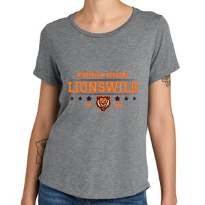 Women's Relaxed Tri Blend Scoop Neck Tee Thumbnail
