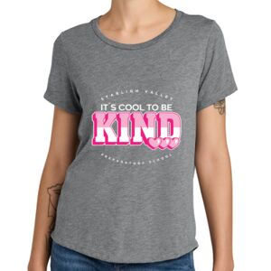 Women's Relaxed Tri Blend Scoop Neck Tee Thumbnail