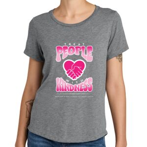 Women's Relaxed Tri Blend Scoop Neck Tee Thumbnail