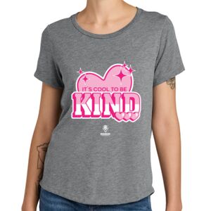 Women's Relaxed Tri Blend Scoop Neck Tee Thumbnail