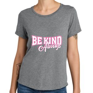 Women's Relaxed Tri Blend Scoop Neck Tee Thumbnail