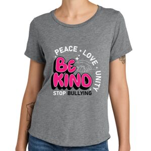 Women's Relaxed Tri Blend Scoop Neck Tee Thumbnail