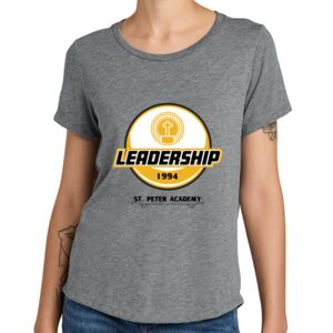 Women's Relaxed Tri Blend Scoop Neck Tee Thumbnail