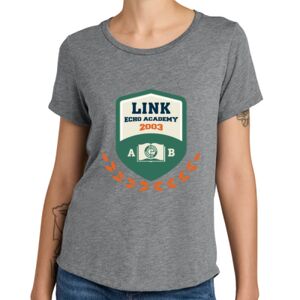 Women's Relaxed Tri Blend Scoop Neck Tee Thumbnail