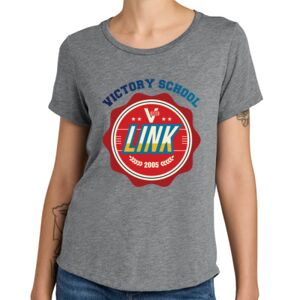 Women's Relaxed Tri Blend Scoop Neck Tee Thumbnail